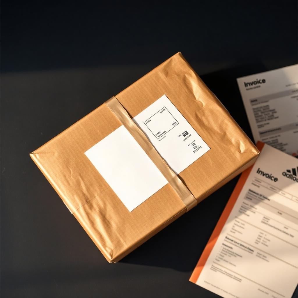 Double-boxed and tracked, with a printed VAT invoice inside